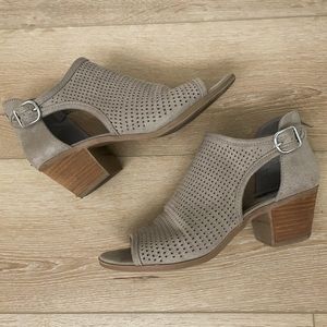 Carlos Open-Toe Ankle Boots
